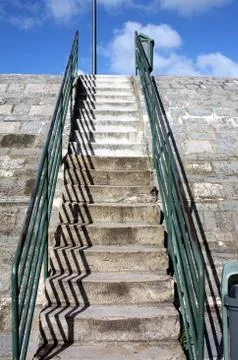 Up stairs Stock Photos