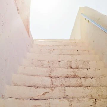 Up the stairs Stock Photos