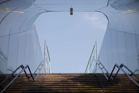 Stairs with reflection Stock Photos