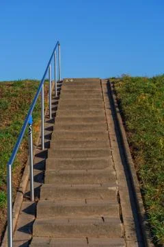 Stairs to the river Stock Photos