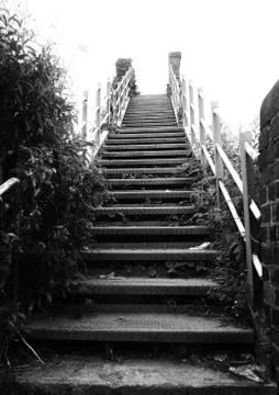 Stairs to the sky Stock Photos