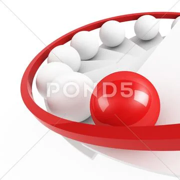 Stairs to success leadership concept Stock Illustration