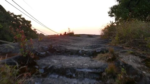 Stairs to Sunrise Stock-Footage 76437829