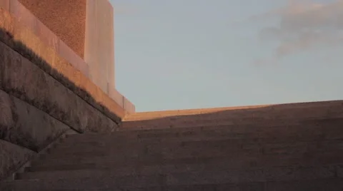 Stairs at sunset Video stock 52668937