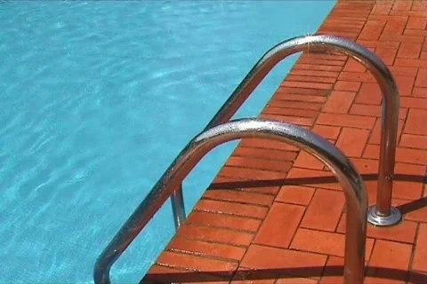 Stairs of swimming pool Vidéo 107473