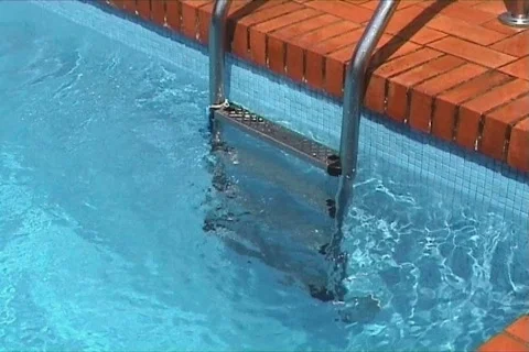 Stairs of swimming pool Vidéo 108567