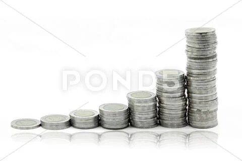 Stairs to wealth Stock Photos
