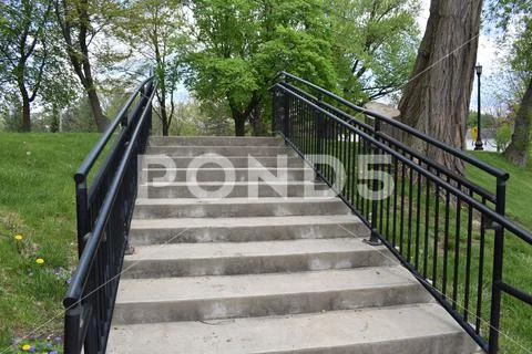 StairsScotiaPark Stock Photos