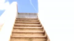 StairWay To Heaven Motion Background, Stock Video