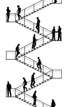 Stairway Illustrazione stock