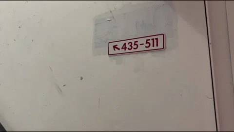 Stairway Numbers Stock Footage 222876052