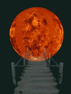 Stairway to the sun Stock Photos