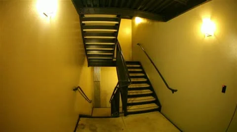 Stairwell 01 HD Stock Footage 20449766