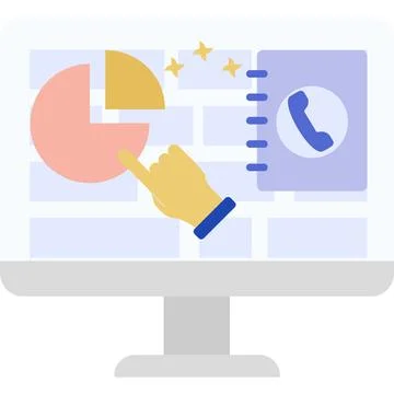 Stakeholder vector flat icon team work benefit Stock Illustration