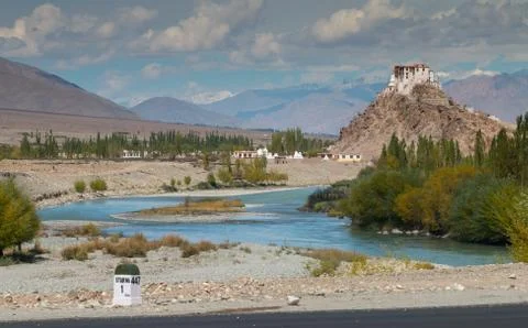 Stakna monastery Stock Photos