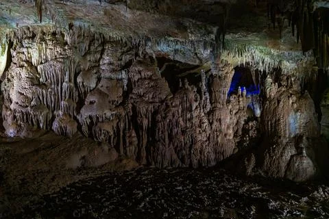 Stalactite Cave Interior Stock-Fotos