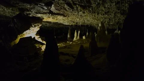 Stalactite cave Stock Photos