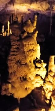 Stalactite cave Stock Photos