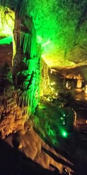 Stalactite cave Stock Photos