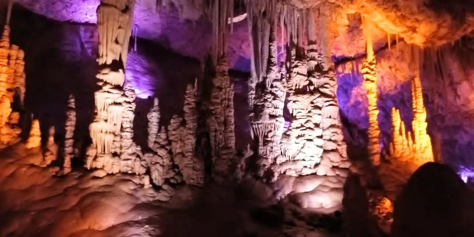 Stalactite cave Stock-Fotos