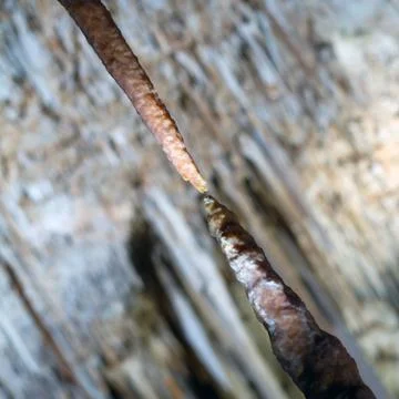Stalactite stalagmite cavern Stock Photos