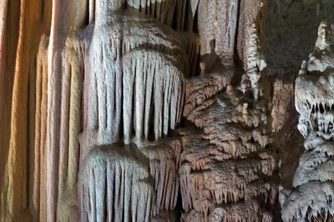 Stalactite stalagmite cavern Stock Photos