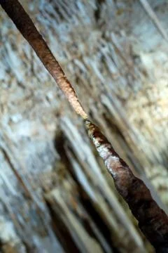 Stalactite stalagmite cavern Stock Photos