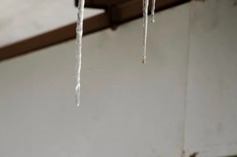Stalactite in Winter Stock Photos