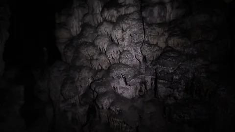  stalagmite cave Stock Footage 70915640
