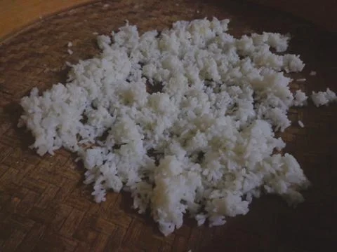 Stale rice 库存照片