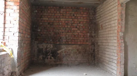 Stalker: brick wall tracking Stock Footage 39664580