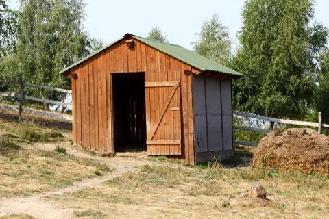 Stall at a farm Stock Photos