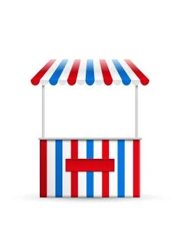 Stall Stock Illustration