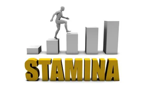 Stamina Stock Illustration