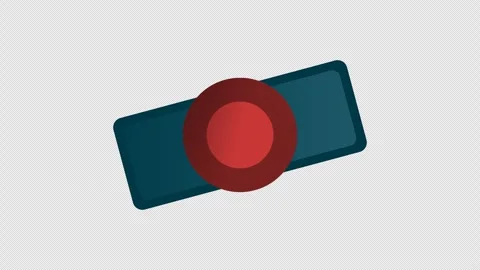 Stamp approved with red ink on alpha channel background Stock Footage 337826502