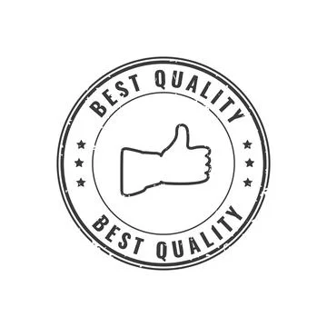Stamp of Best Quality Stock Illustration