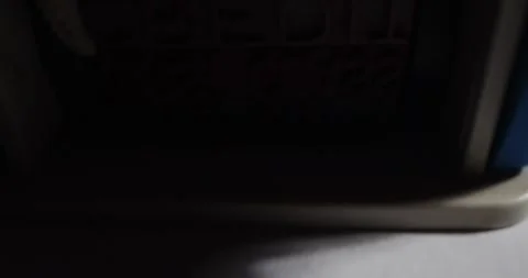 A stamp CHECKED is placed on a sheet of white paper, close-up Stock Footage 251589094