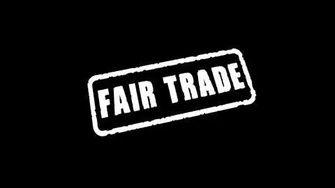 Stamp  Fair Trade Stock Footage 77345280