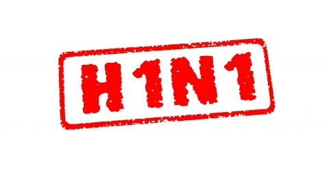 Stamp H1N1  Video stock 543870