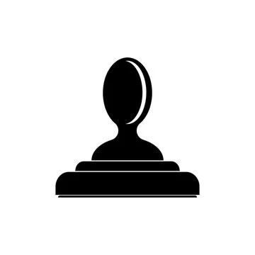 Stamp icon Stock Illustration