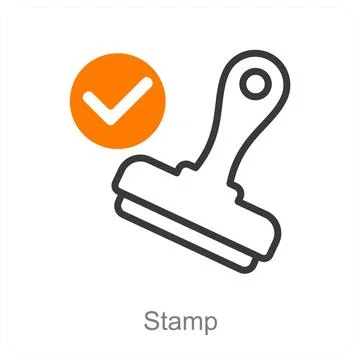 Stamp Stock Illustration