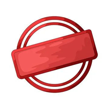 Stamp illustration Ilustración de archivo