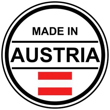 Stamp Made in Austria Stock Illustration