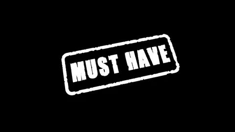 Stamp MUST HAVE Stock Footage 77345378