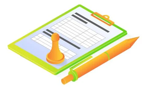 Stamp the note paper Stock Illustration