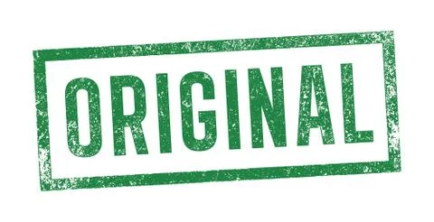 Stamp Original Stock Illustration