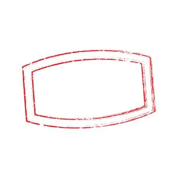 Stamp Oval Rectangle Light 7 Stock Illustration