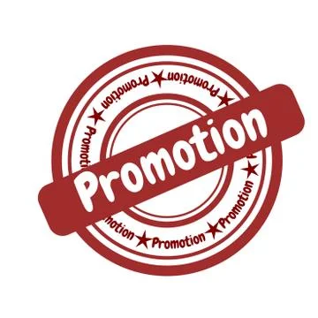 Stamp promotion vector Stock Illustration