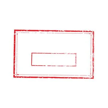 Stamp Rectangle Light 7 Stock Illustration