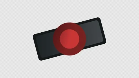 Stamp rejected with red ink on alpha channel background Stock Footage 337826501